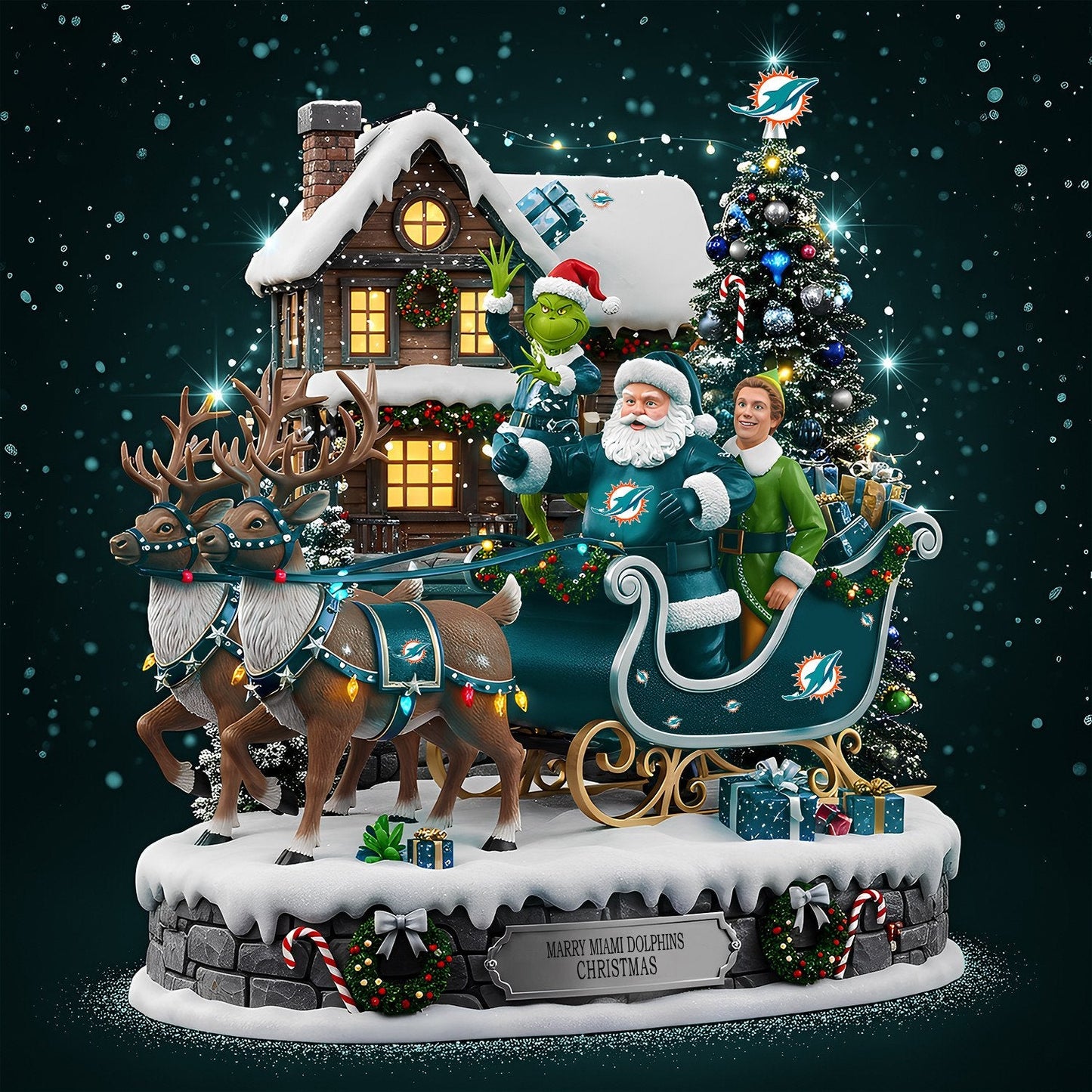 MD Acrylic Block - NFL Christmas Gift For Fans DDT CTND