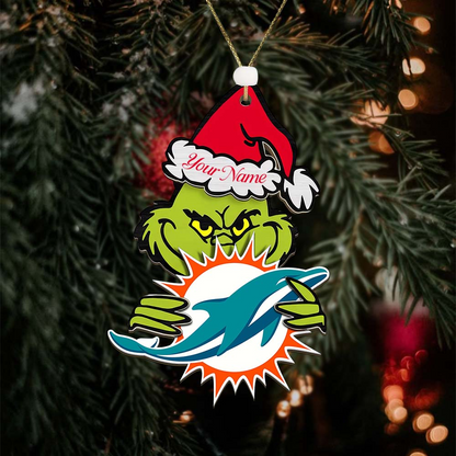 MD NFL x Grin Christmas Ornament DDT HLP