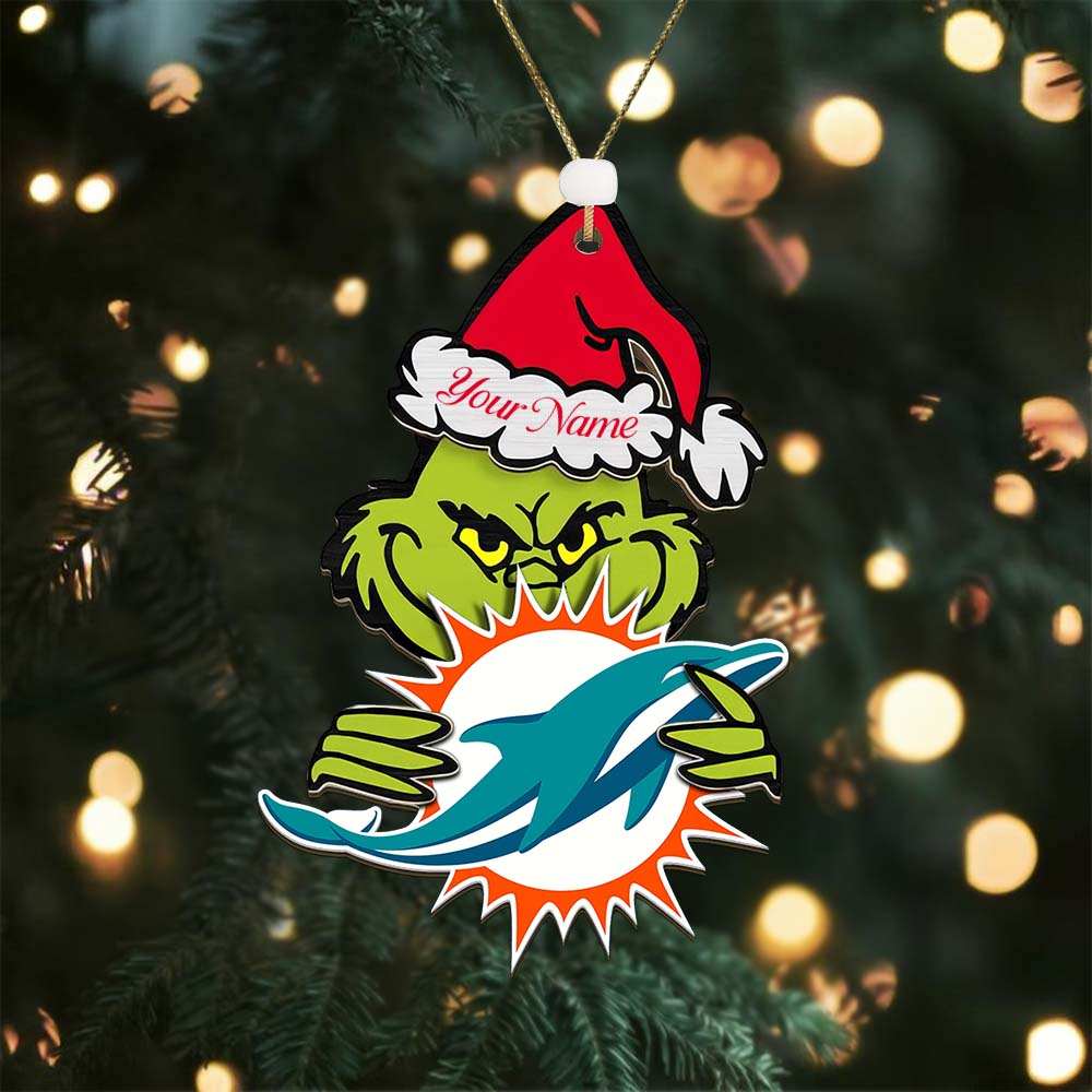 MD NFL x Grin Christmas Ornament DDT HLP