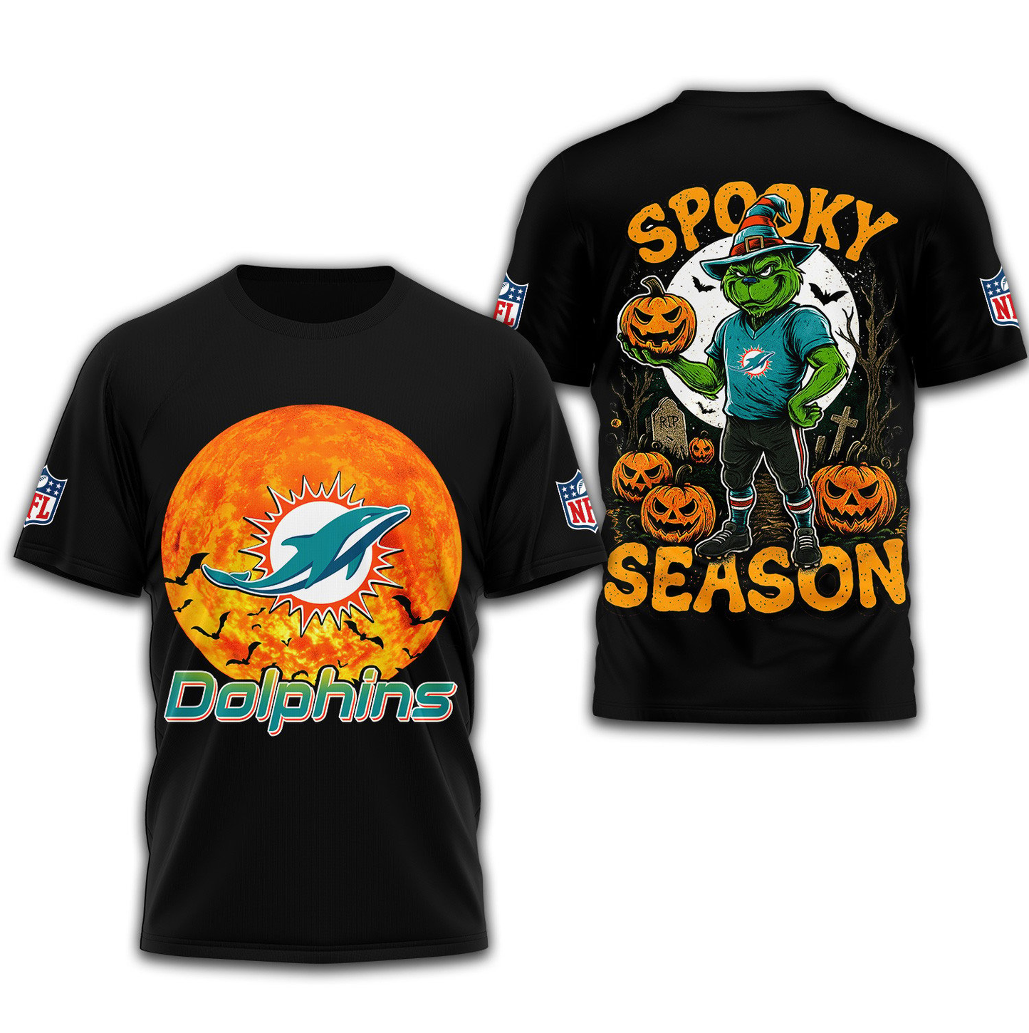 MD Premium NFL Spooky Season 3D Shirt DDT CTND