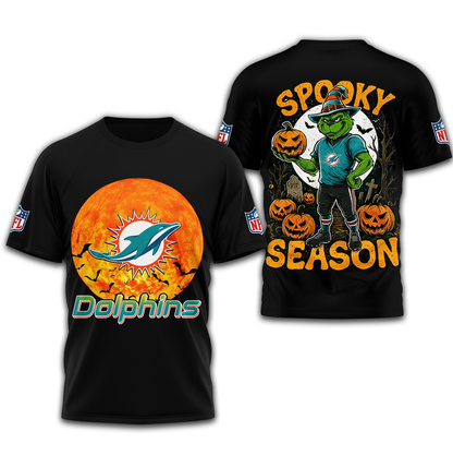 MD Premium NFL Spooky Season 3D Shirt DDT CTND