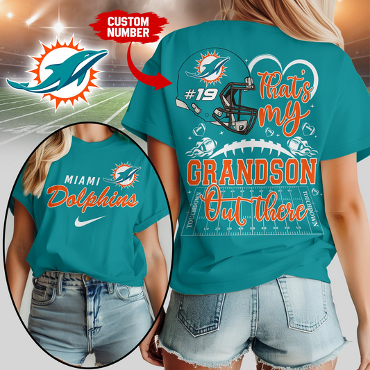 MD Premium NFL That My Grandson Out There Shirt DDT NTL