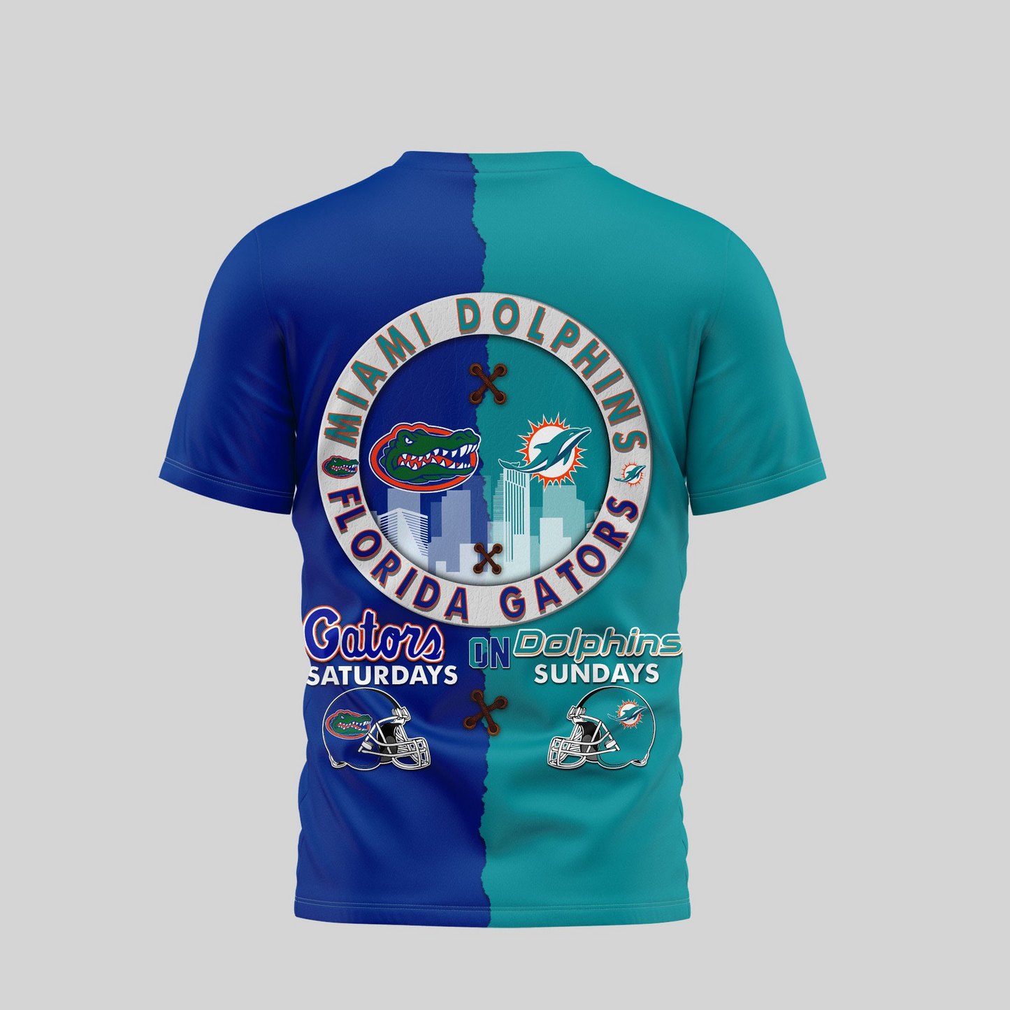 MD Premium NFL x NCAA 3D T-shirt DDT NTL