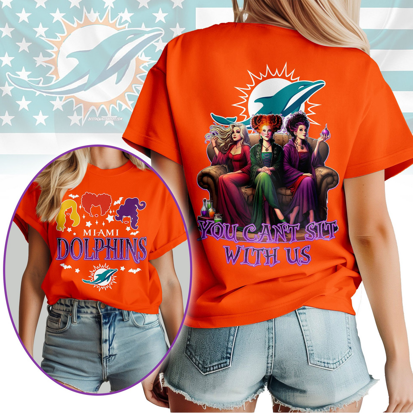 MD Premium NFL You Can't Sit With Us 3D T-shirt DDT NTL
