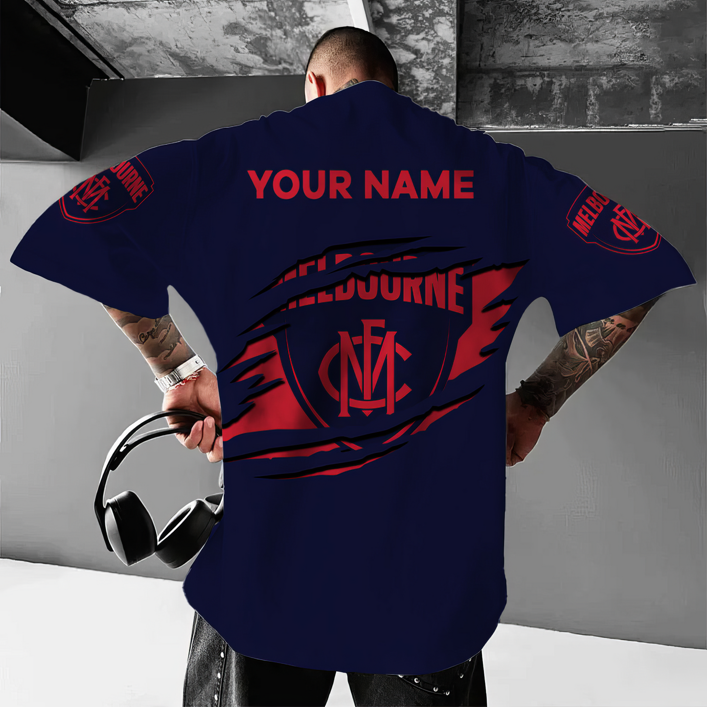 Mel AFL Personalized AOP T Shirt For Fan