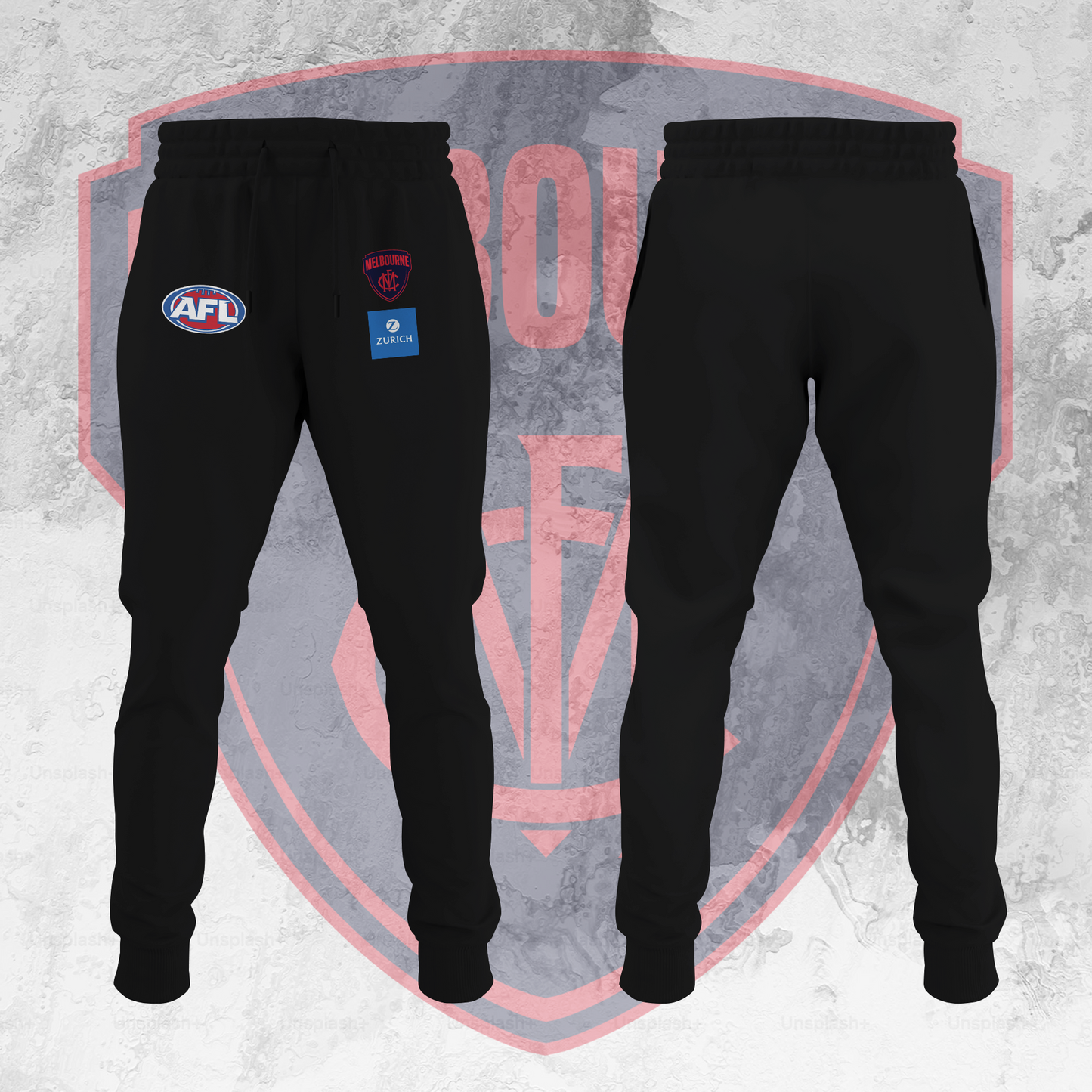 Melbourne Demons AFL 2025 Limited Edition Joggers TM V1