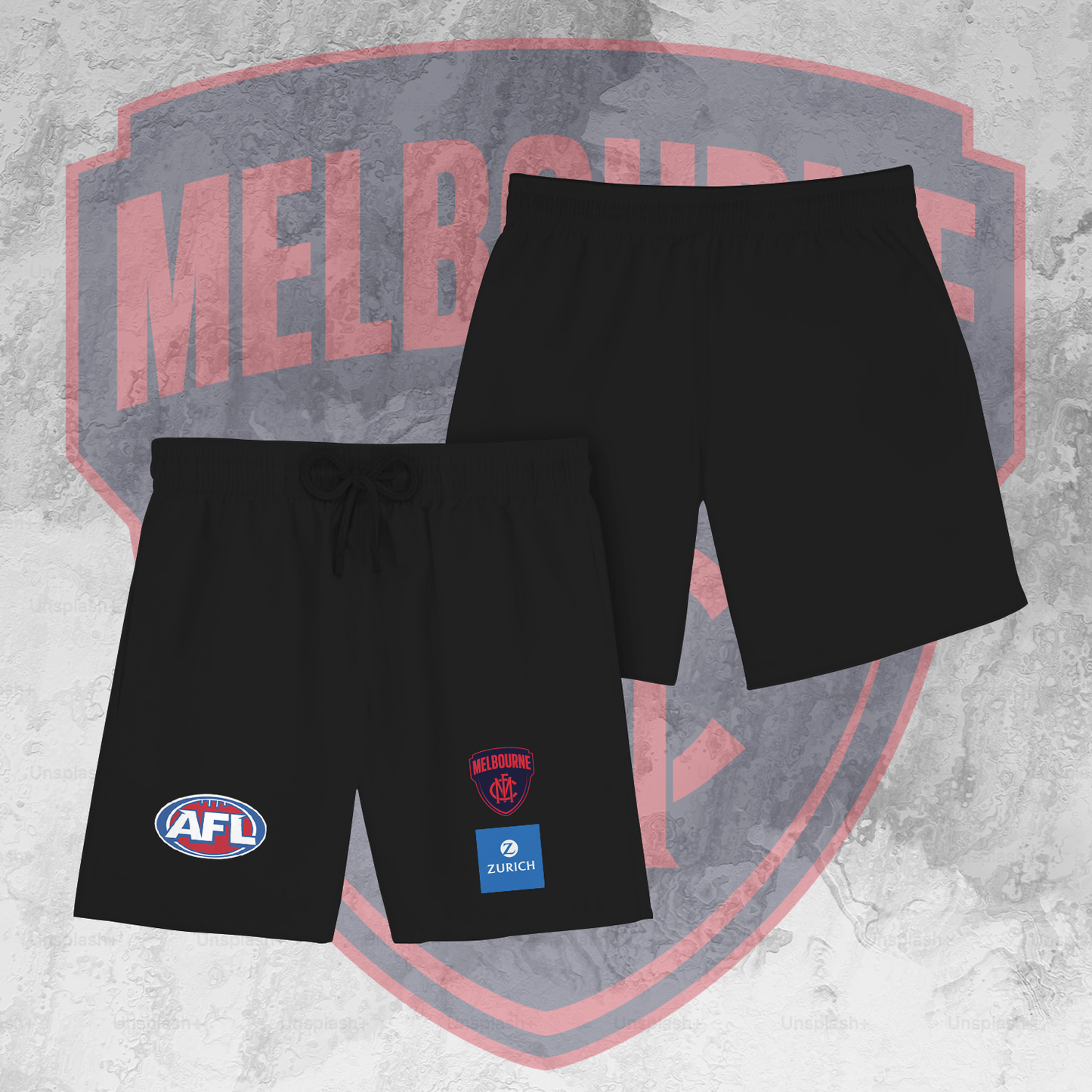 Melbourne Demons AFL 2025 Limited Edition Shorts TM V01
