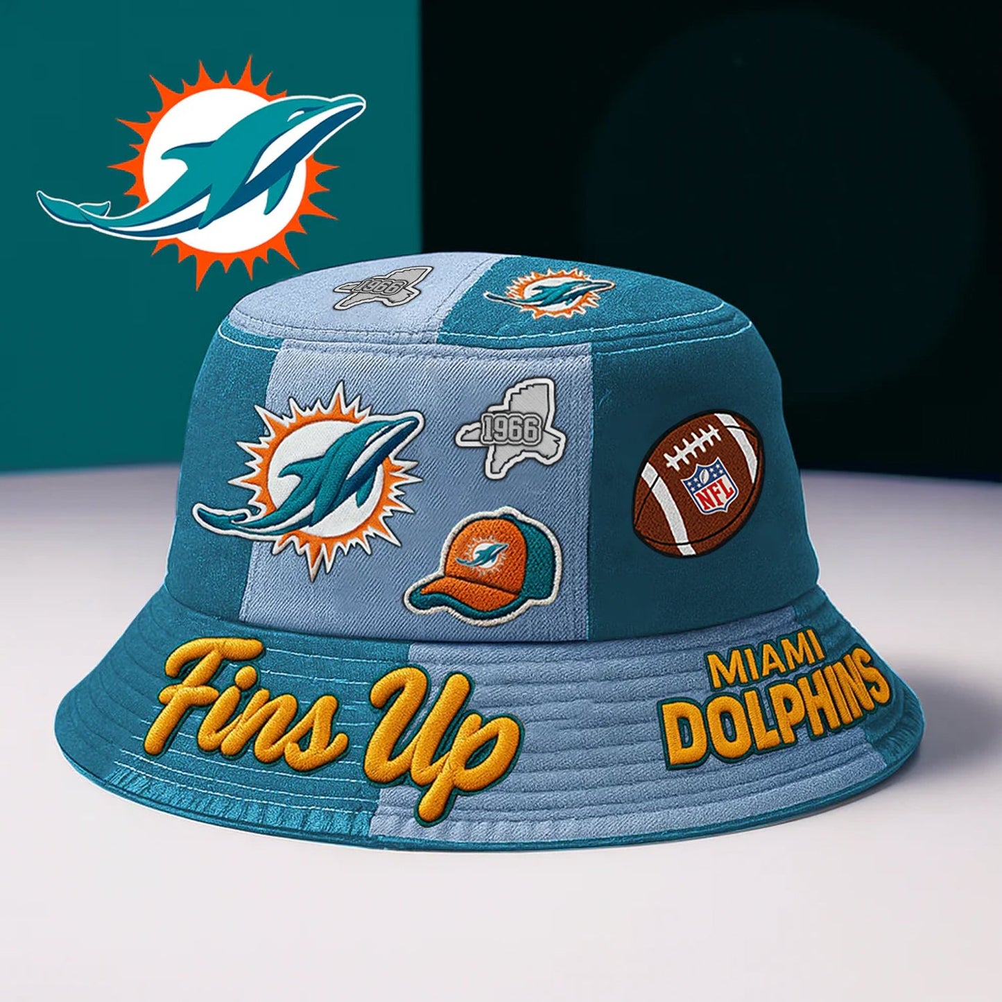 MIA x NFL BUCKET HAT TUANND NHM