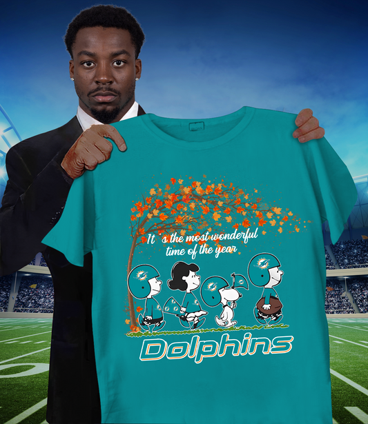 MIA x NFL It's The Most Wonderful T-Shirt DATND TANTD