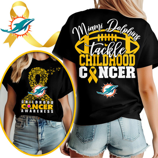 MIA X NFL Premium Childhood Cancer Awareness Month 3D Shirt DatND ThuongNH