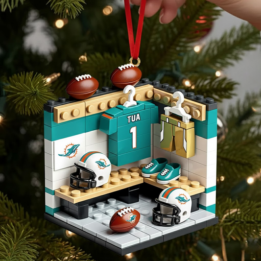 MIA X NFL Sport Lover Ornament - Personalized Gift For Sport Lover Christmas Ornament NAK THUONGNH
