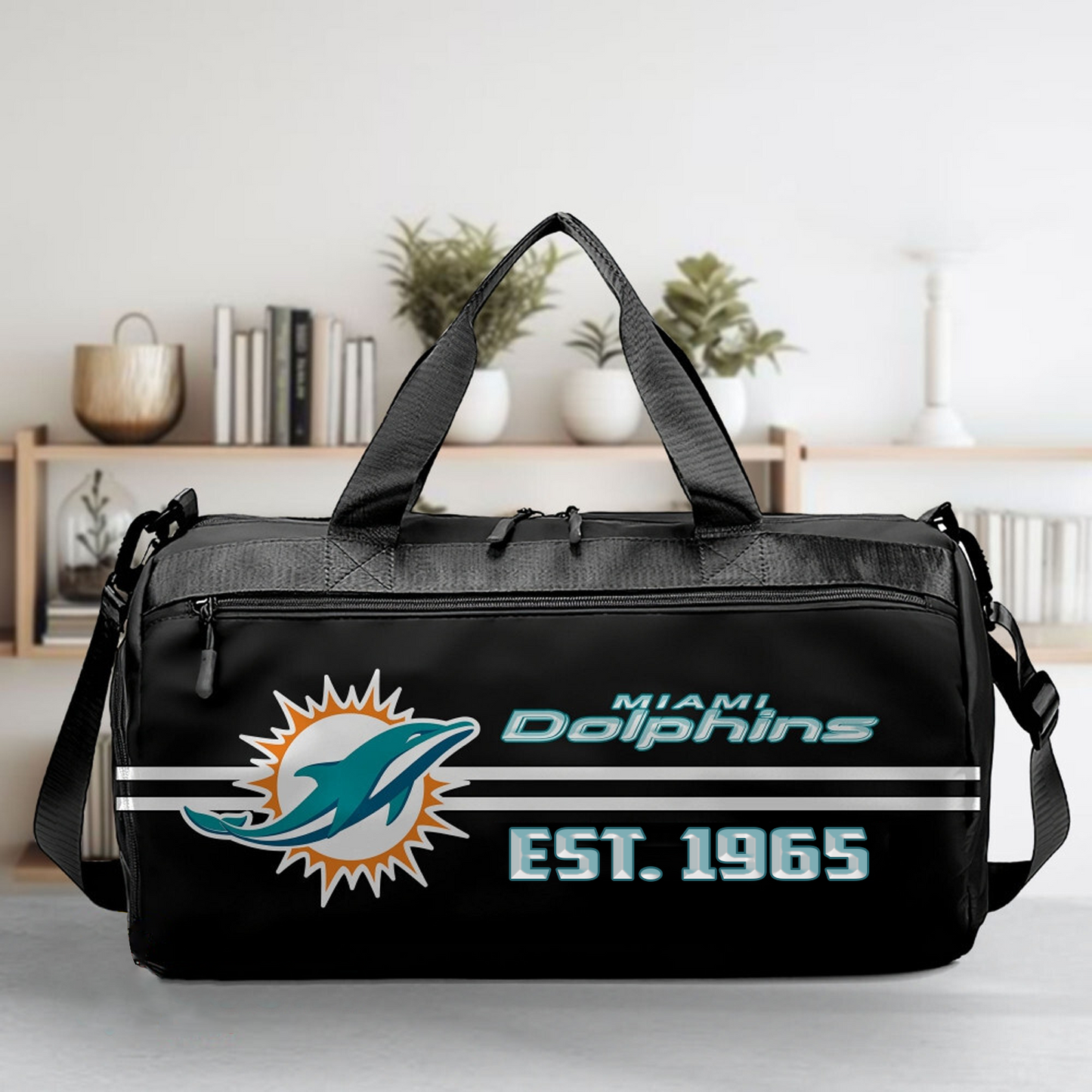 MIA x NFL Sports Fitness Bag DATND TANTD