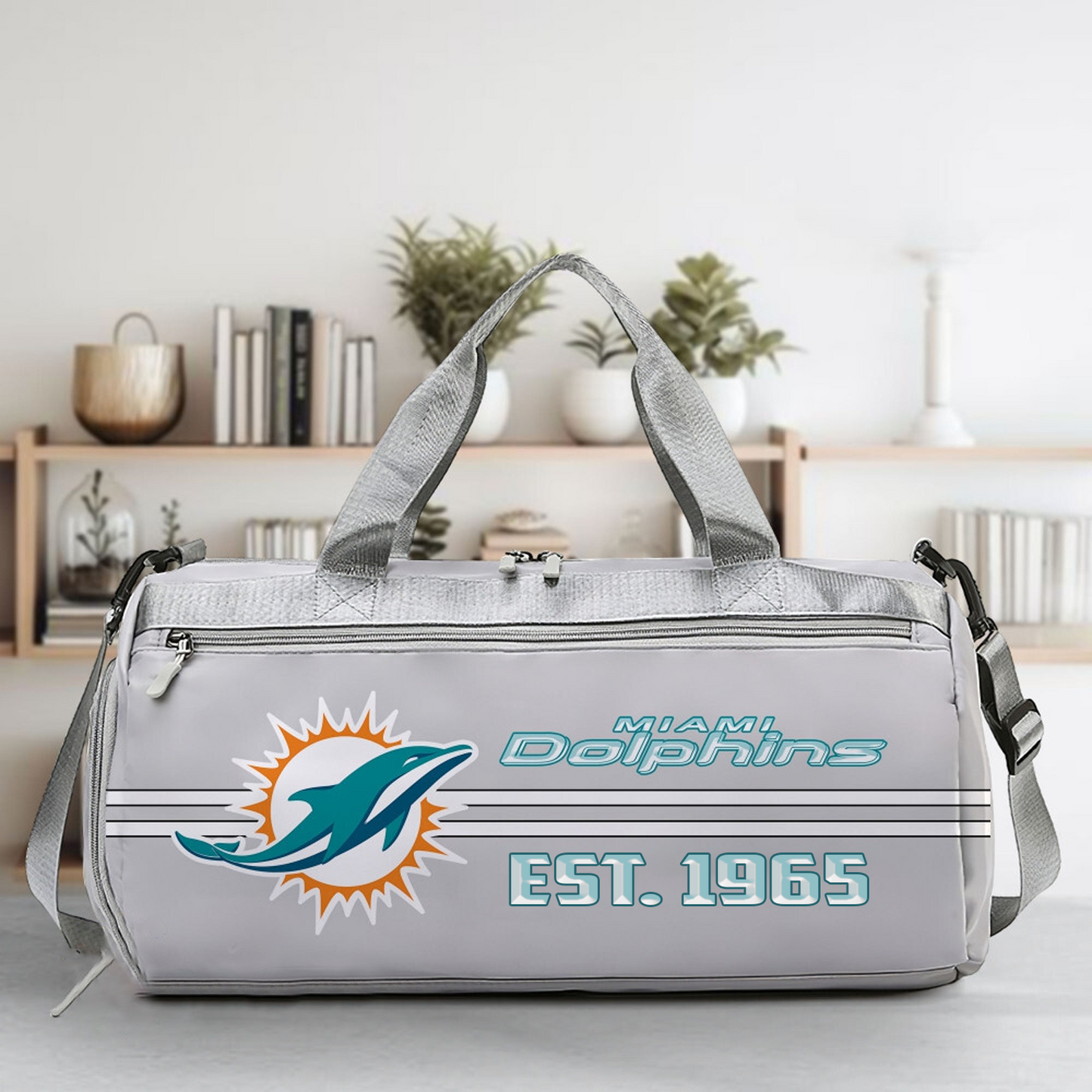 MIA x NFL Sports Fitness Bag DATND TANTD