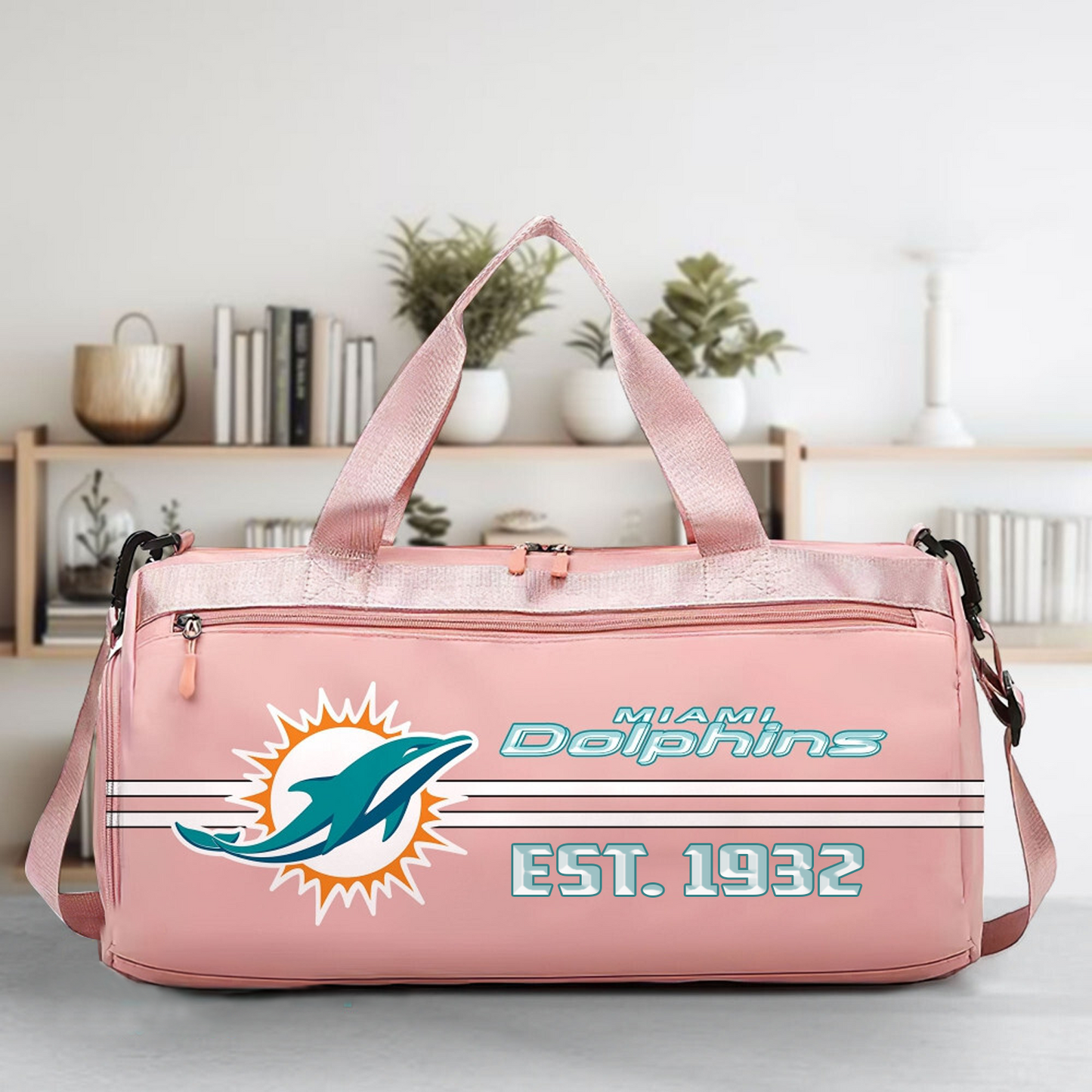 MIA x NFL Sports Fitness Bag DATND TANTD
