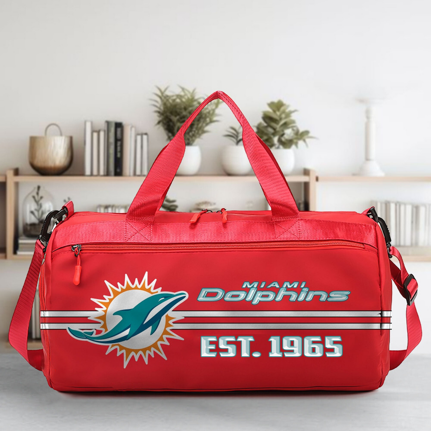 MIA x NFL Sports Fitness Bag DATND TANTD