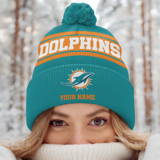 MIA x NFL Woolen Beanie Hat Aldult And Kid DatND DVT