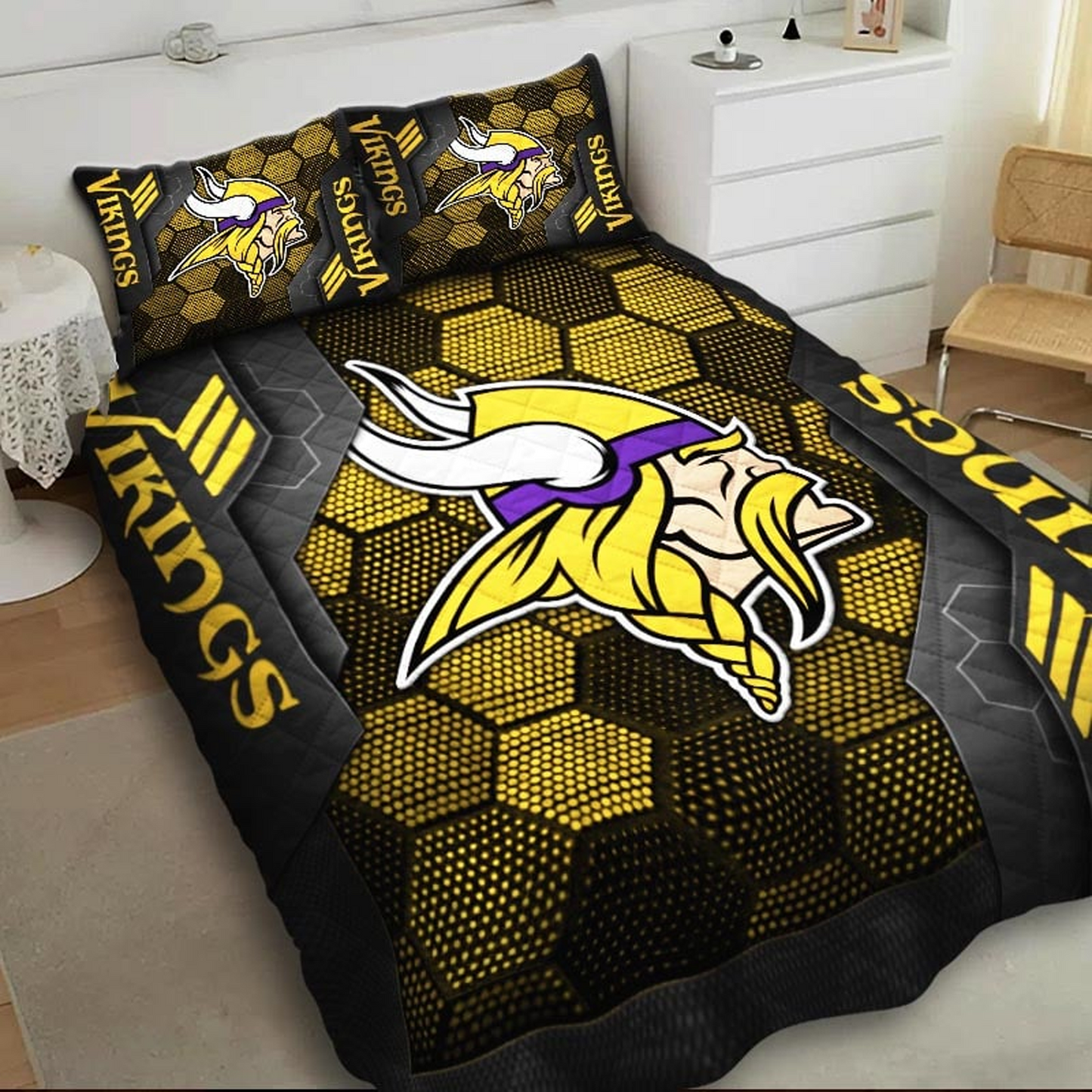 MIN x NFL Bedding Set Multicolor DATND TANTD