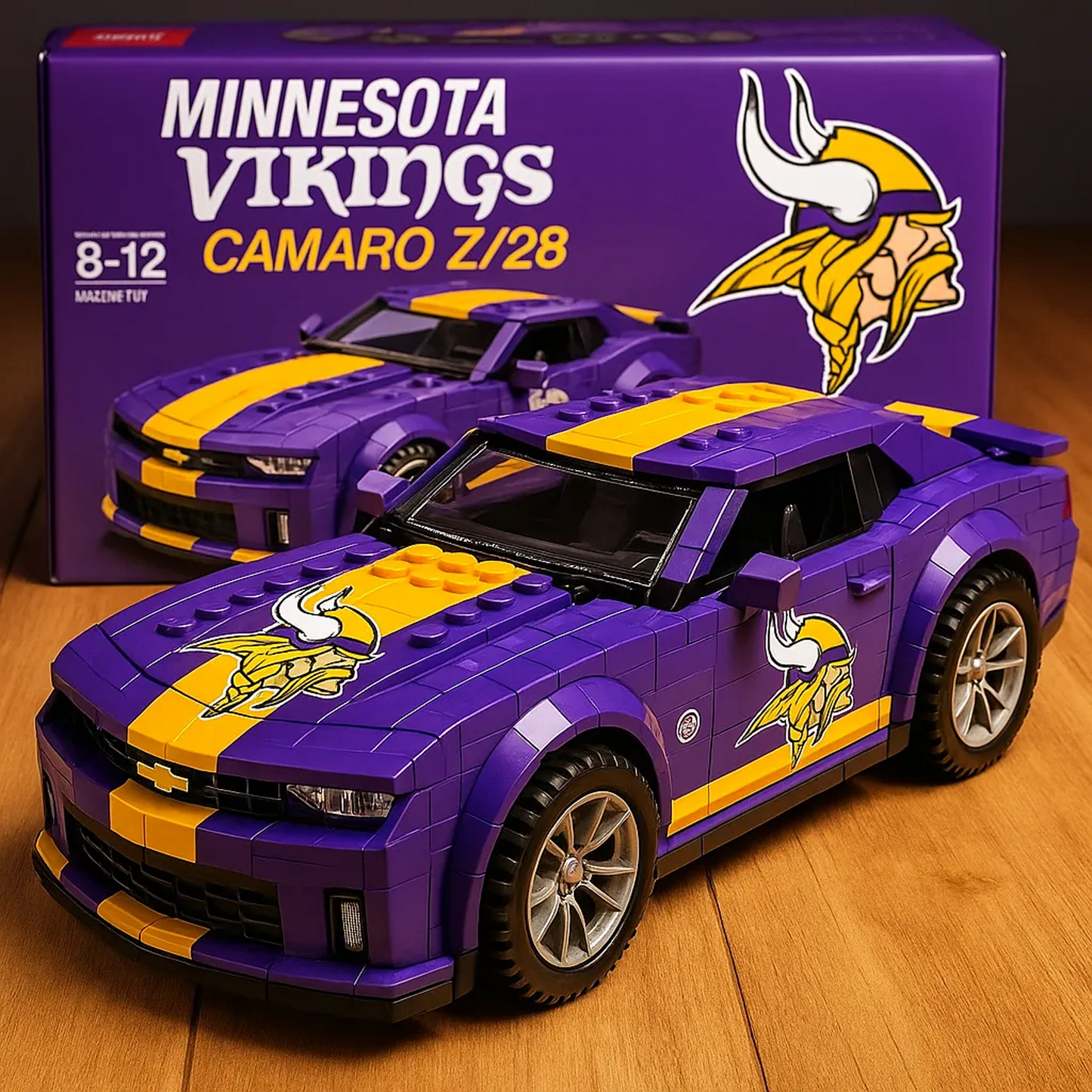 MIN x NFL Football Team Camaro Z28 DATND TANTD