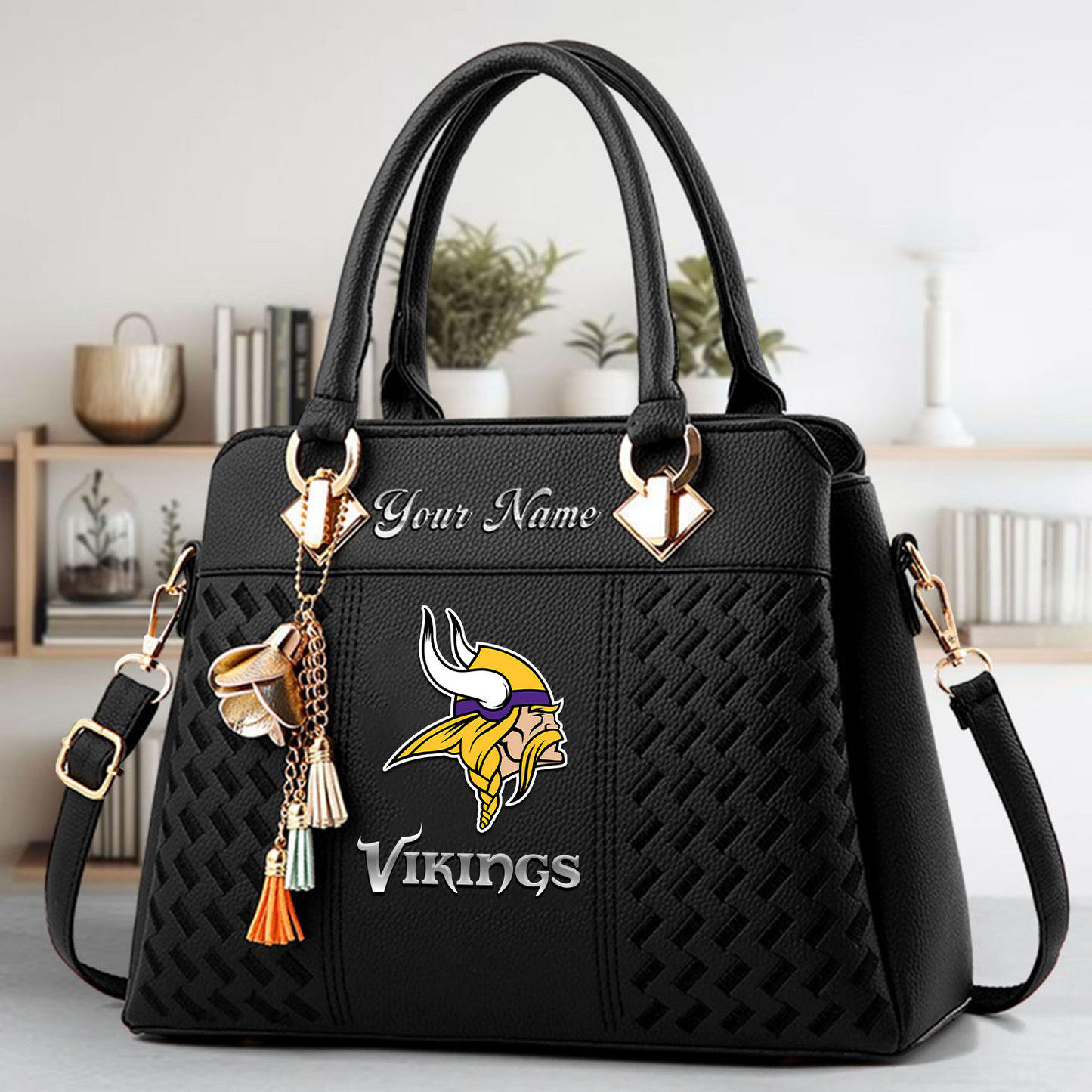 MIN x NFL Leather Bag DATND TANTD