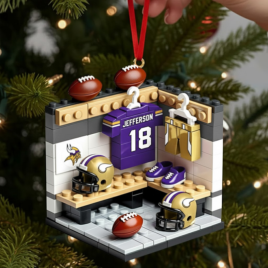 MIN X NFL Sport Lover Ornament - Personalized Gift For Sport Lover Christmas Ornament NAK THUONGNH