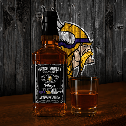 MIN x NFL Whiskey For True Fans Only DATND TANTD