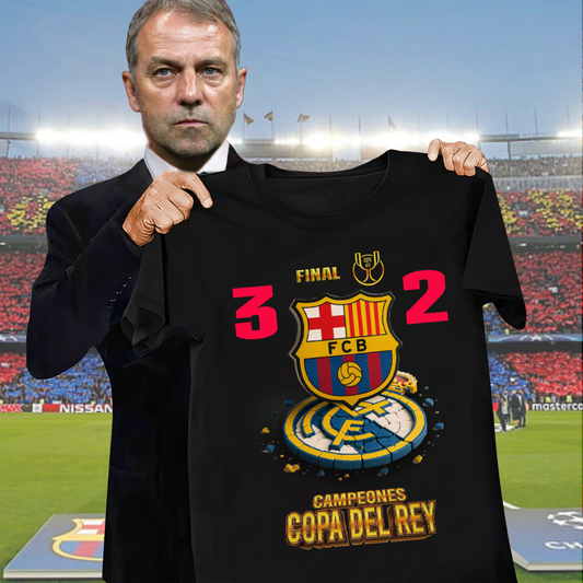 Barcelona Campions Copa Del Rey 2025 V10 Shirt DDTCTND