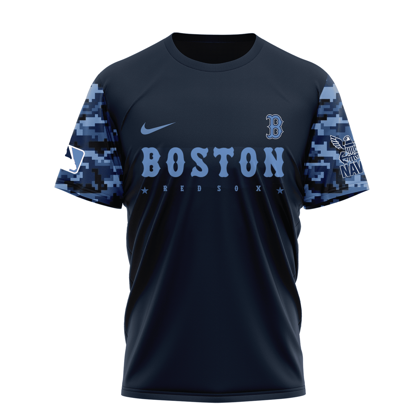 MLB BRS Premium Navy 250 Years 3D Shirt DDT CTND