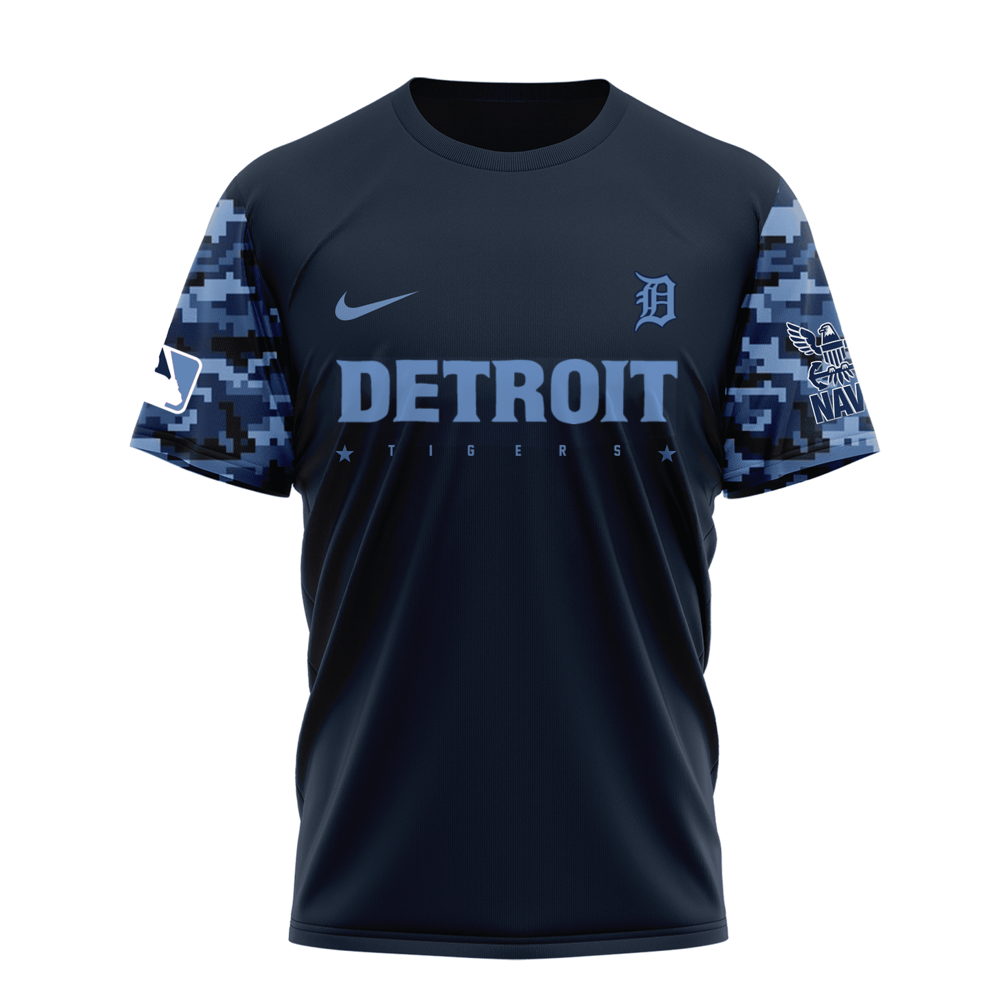 MLB DT Premium Navy 250 Years 3D Shirt DDT CTND