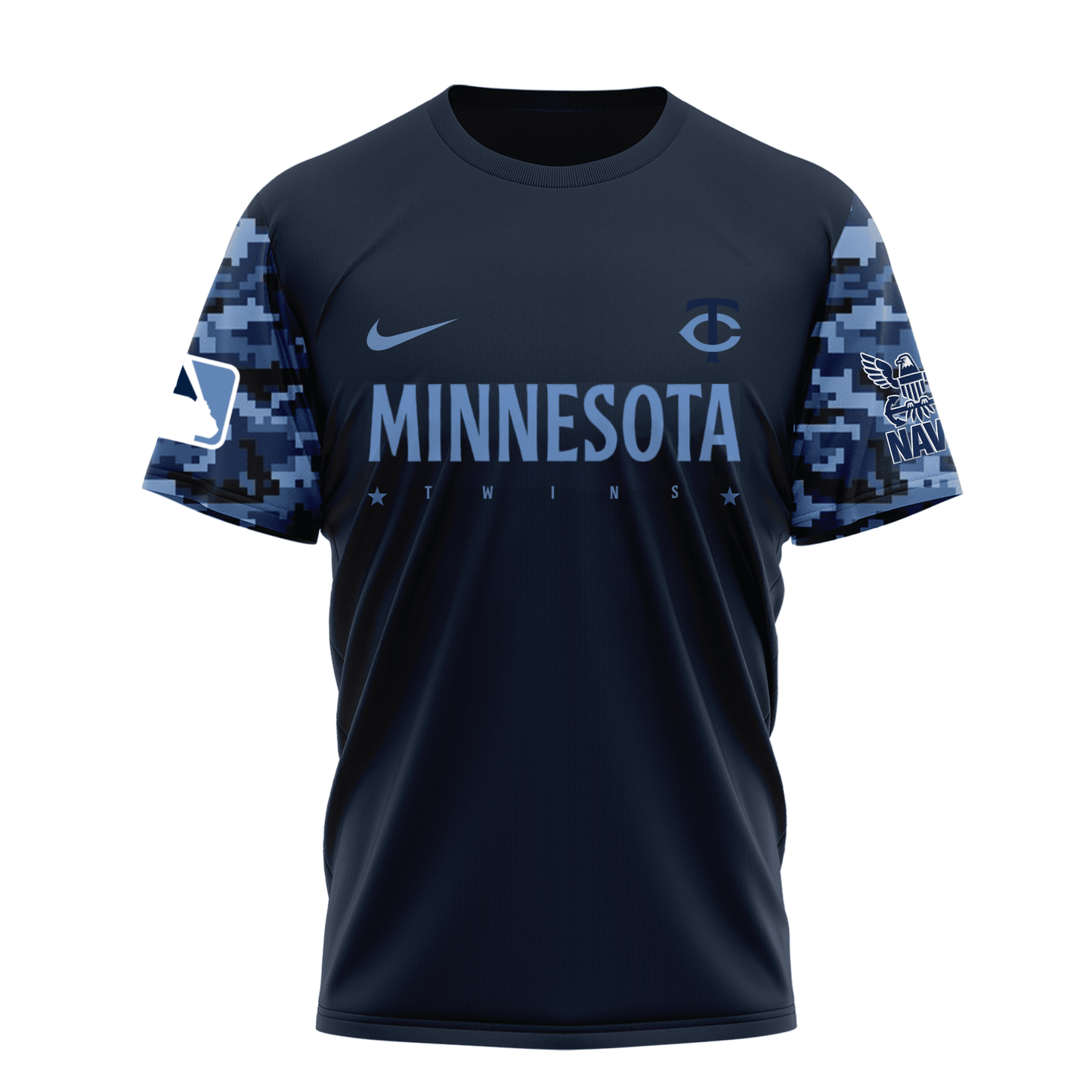 MLB MT Premium Navy 250 Years 3D Shirt DDT CTND