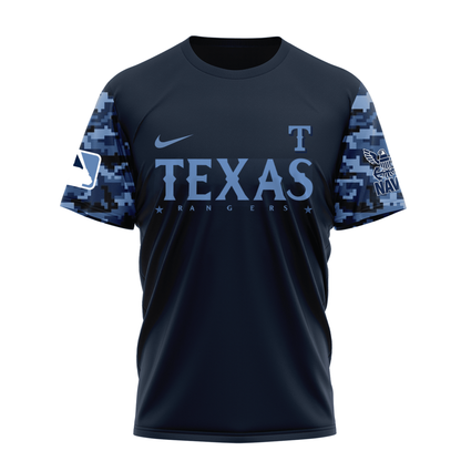 MLB TR Premium Navy 250 Years 3D Shirt DDT CTND