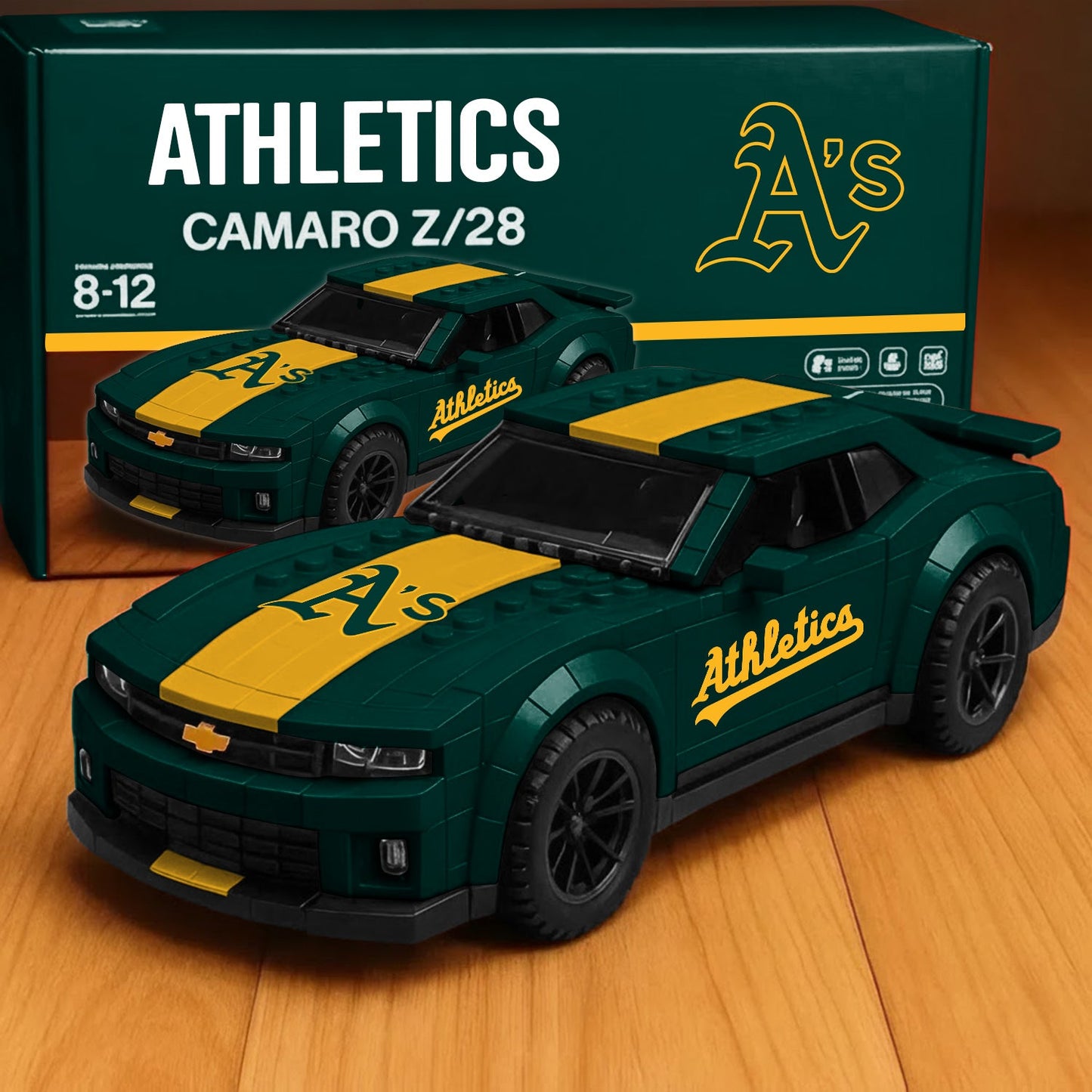 MLB x ATH Camaro Football Team Building Blocks V1 NAK NHM