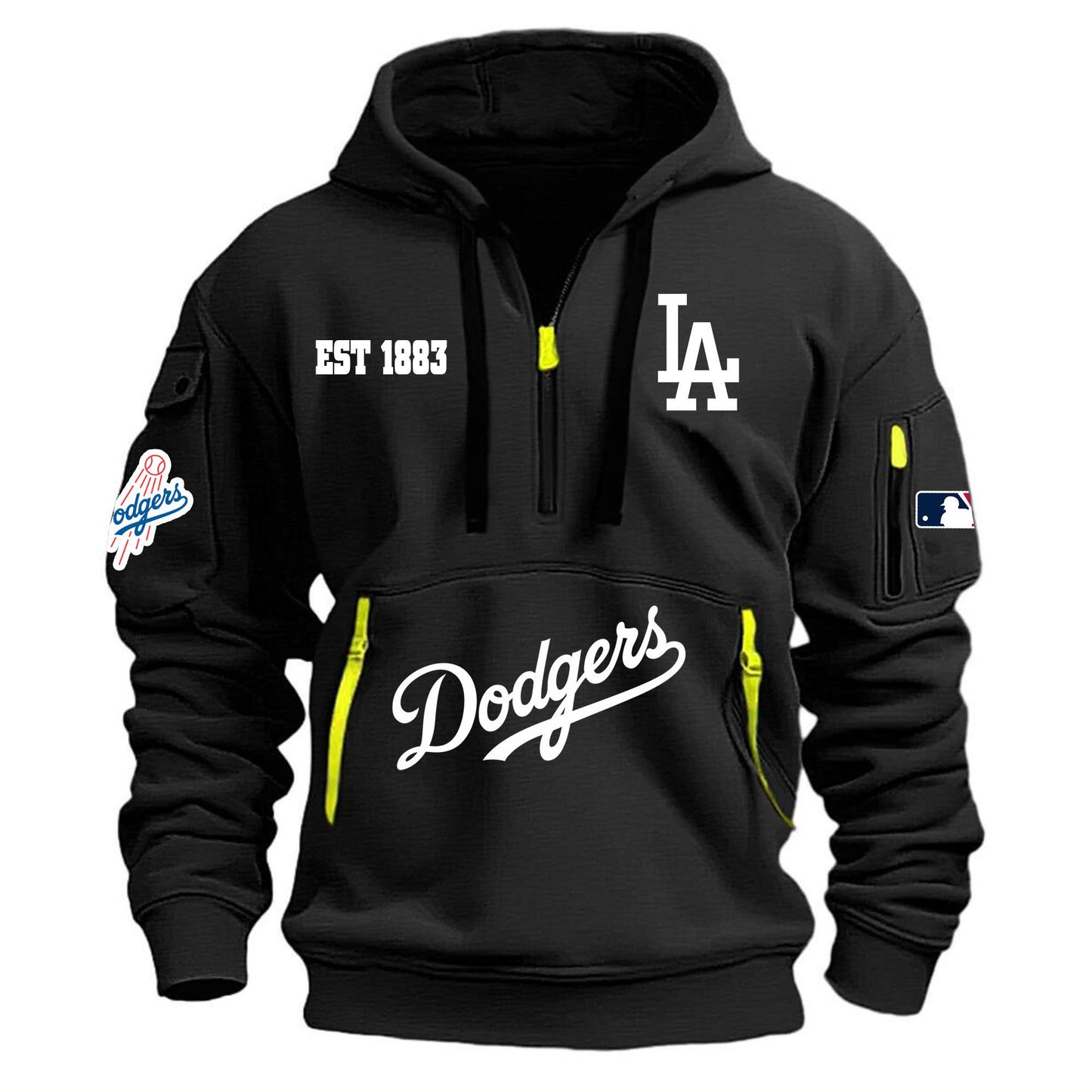 MLB x LAD EST 1883 V1 Half Zipper Hoodie HLP