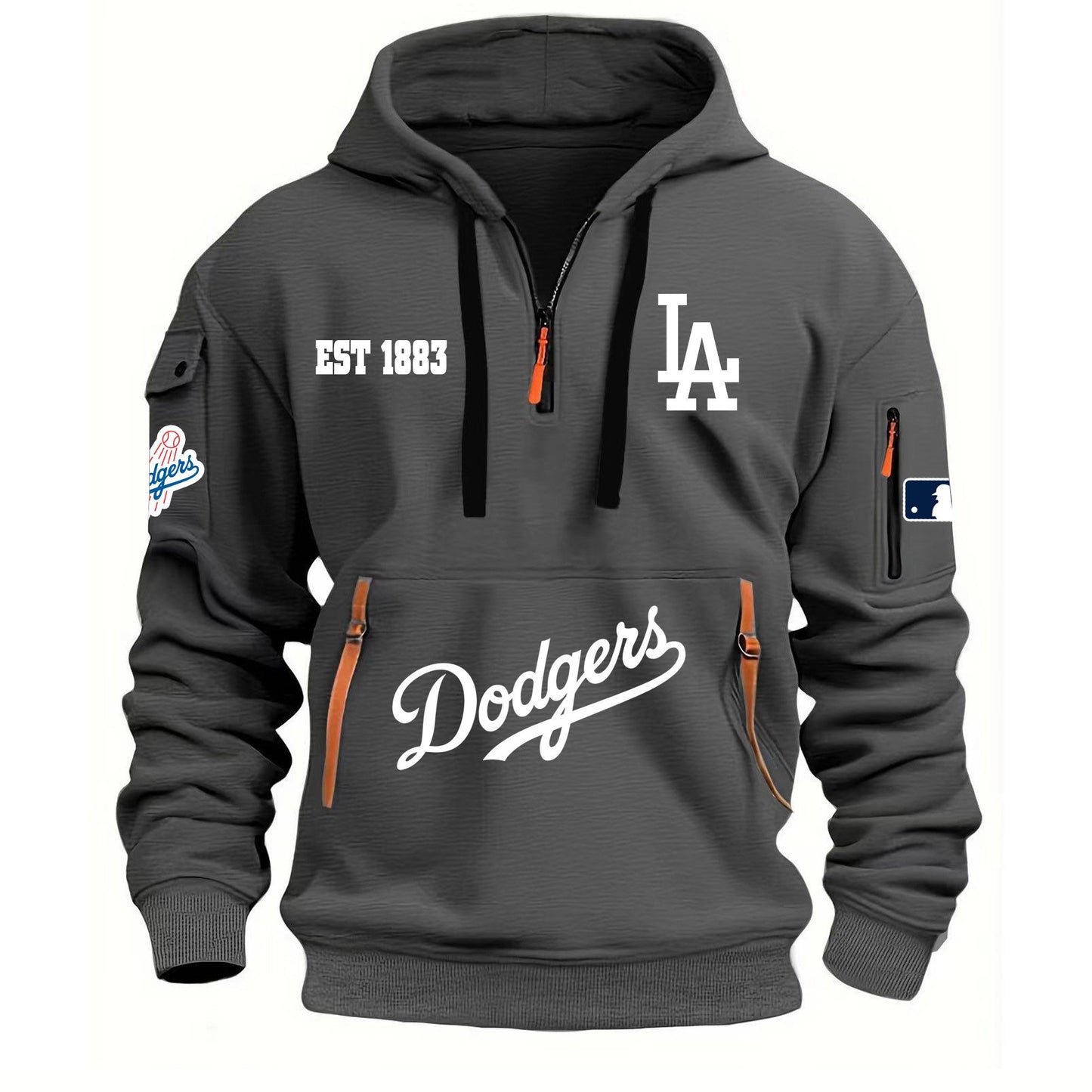 MLB x LAD EST 1883 V1 Half Zipper Hoodie HLP