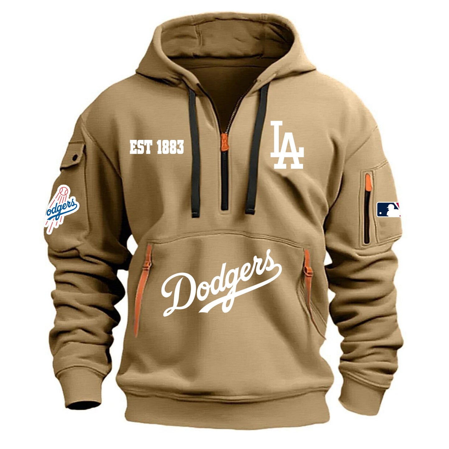 MLB x LAD EST 1883 V1 Half Zipper Hoodie HLP
