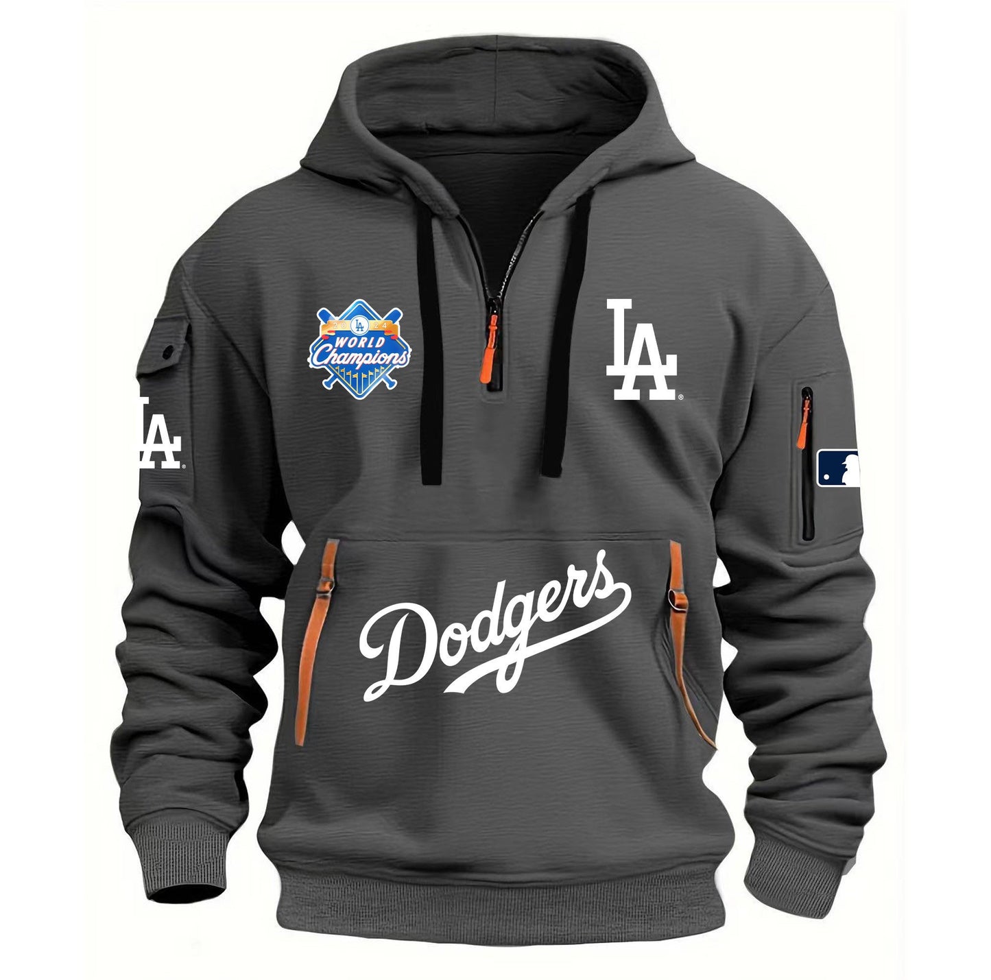 MLB x LAD World Champions V2 Half Zipper Hoodie HLP