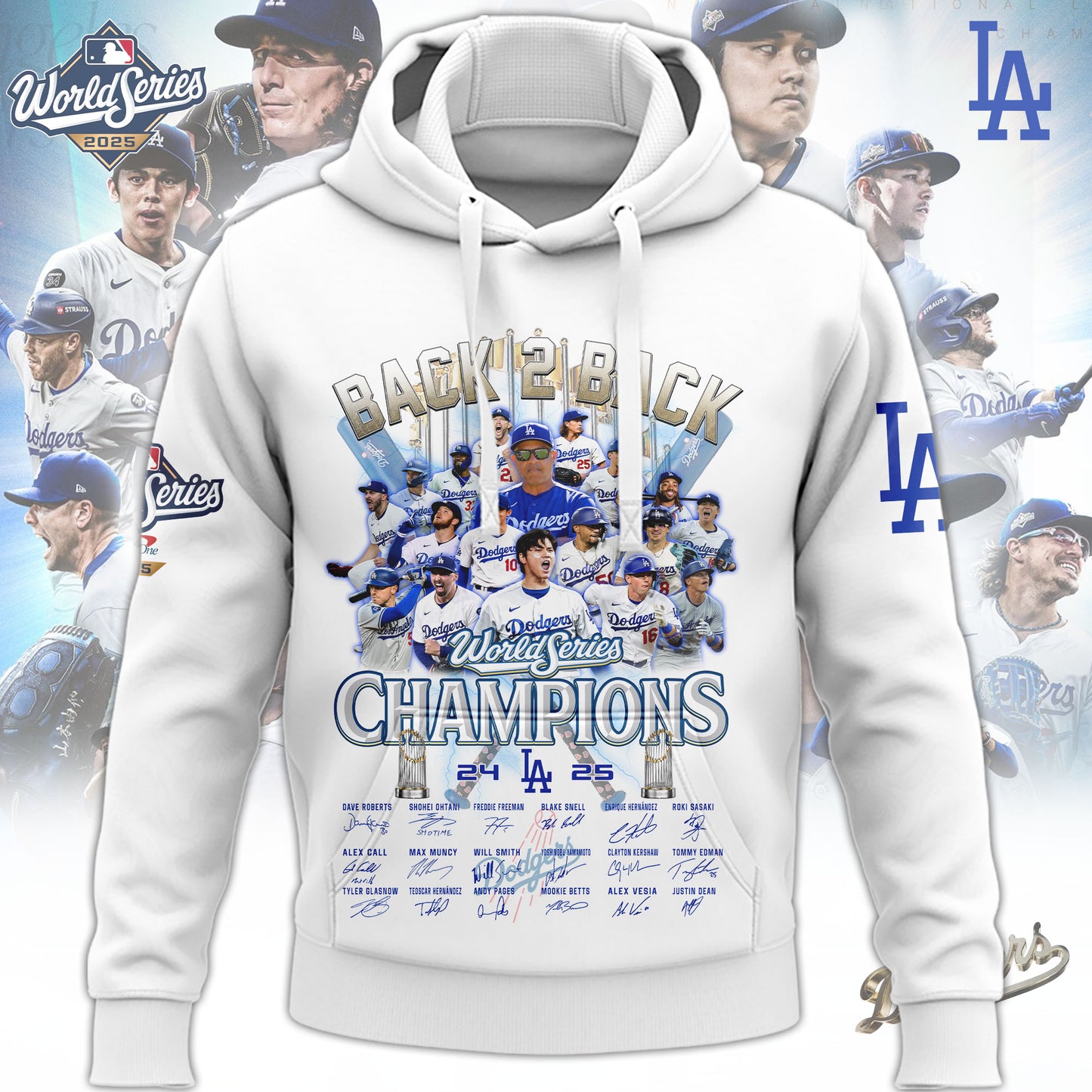 MLB x LAD World Series Champions 2025 Hoodie HLP