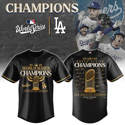 MLB x LAD World Series Champions 2025 V2 Baseball Jersey HLP