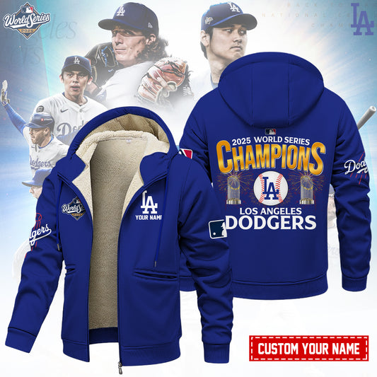 MLB x LAD World Series Champions 2025 Winter Fleece Jacket HLP