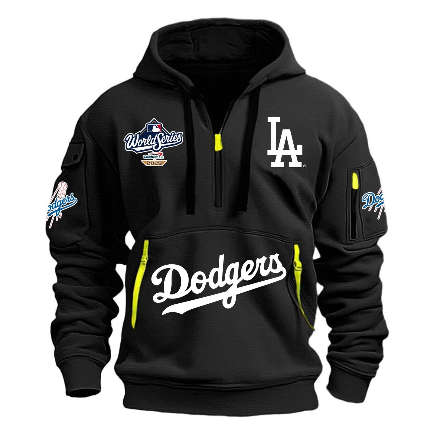 MLB x LAD World Series V1 Half Zipper Hoodie HLP