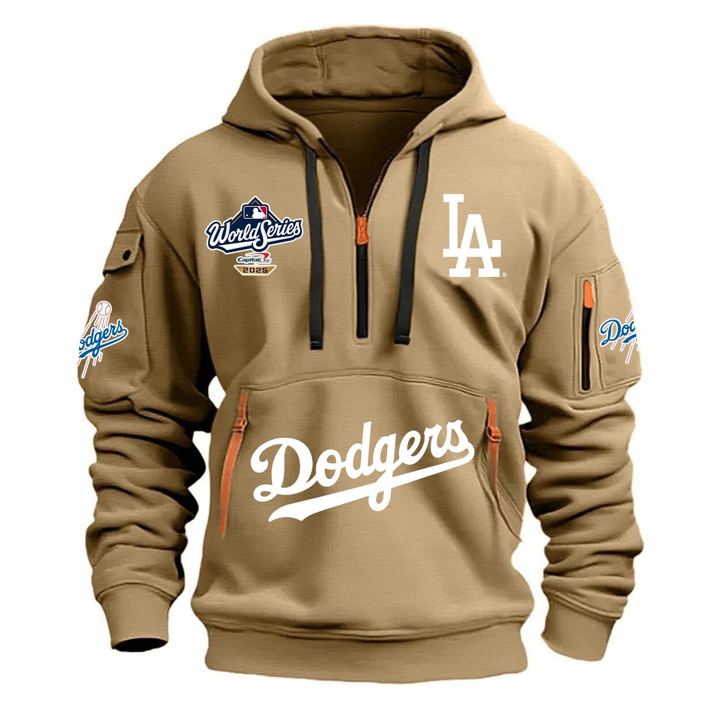 MLB x LAD World Series V1 Half Zipper Hoodie HLP