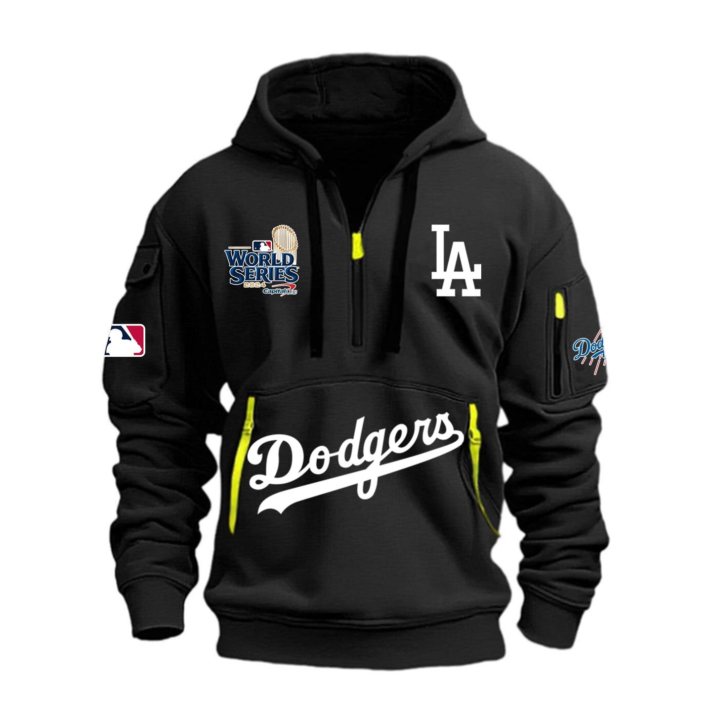 MLB x LAD World Series V2 Half Zipper Hoodie HLP