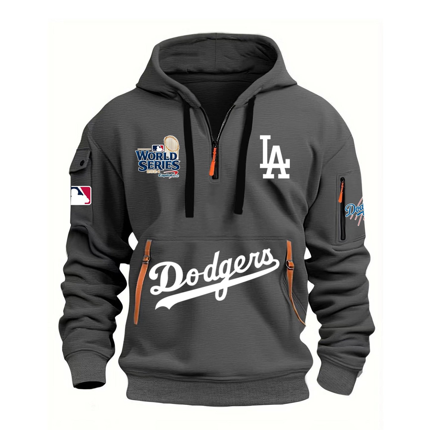MLB x LAD World Series V2 Half Zipper Hoodie HLP