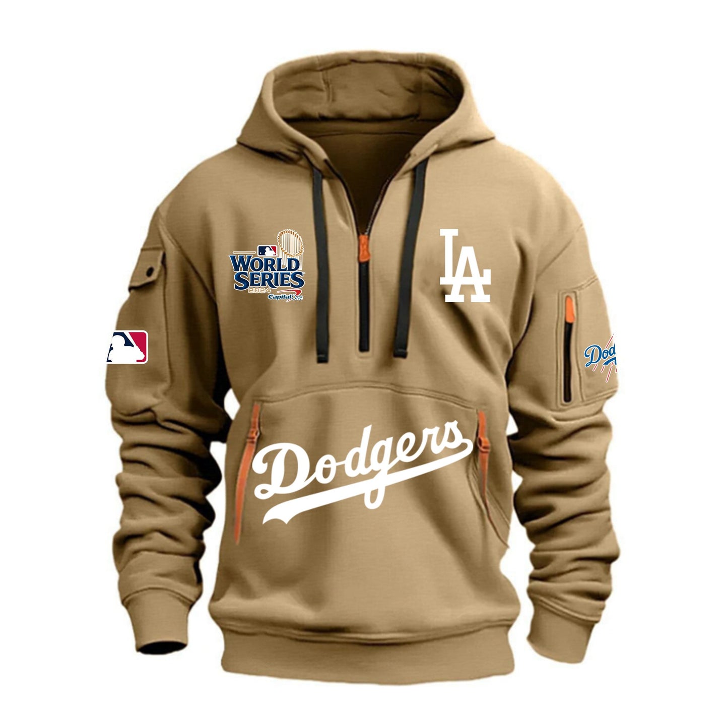 MLB x LAD World Series V2 Half Zipper Hoodie HLP