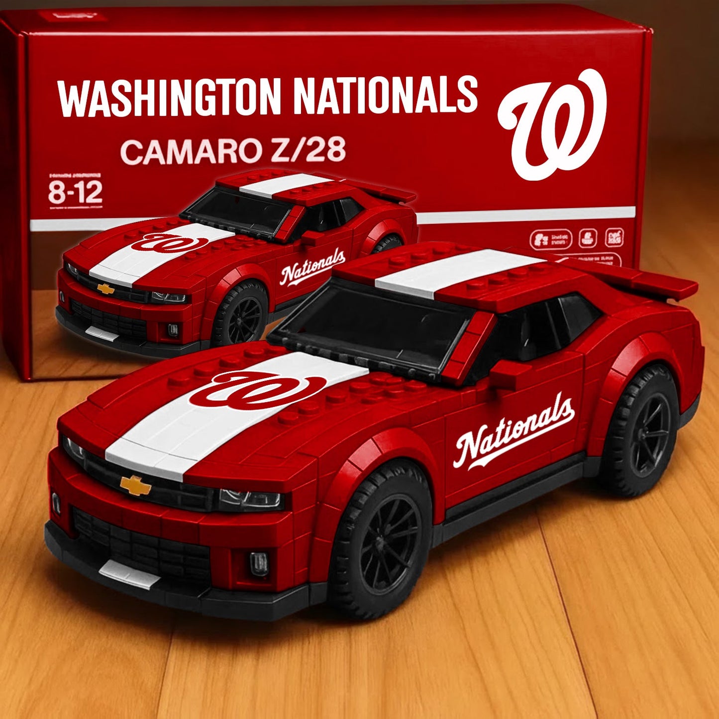 MLB x WAS Camaro Football Team Building Blocks V1 NAK NHM