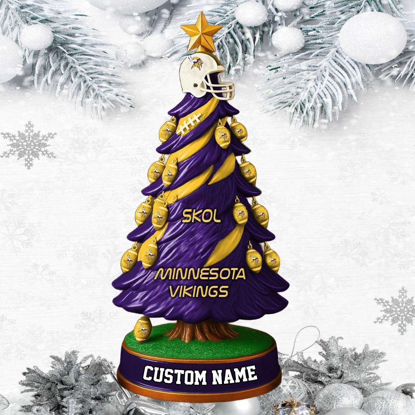 MV NFL Acrylic Block Gift For Fans DDT CTND