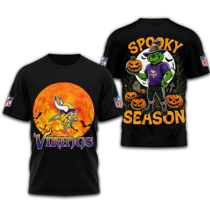 MV Premium NFL Spooky Season 3D Shirt DDT CTND