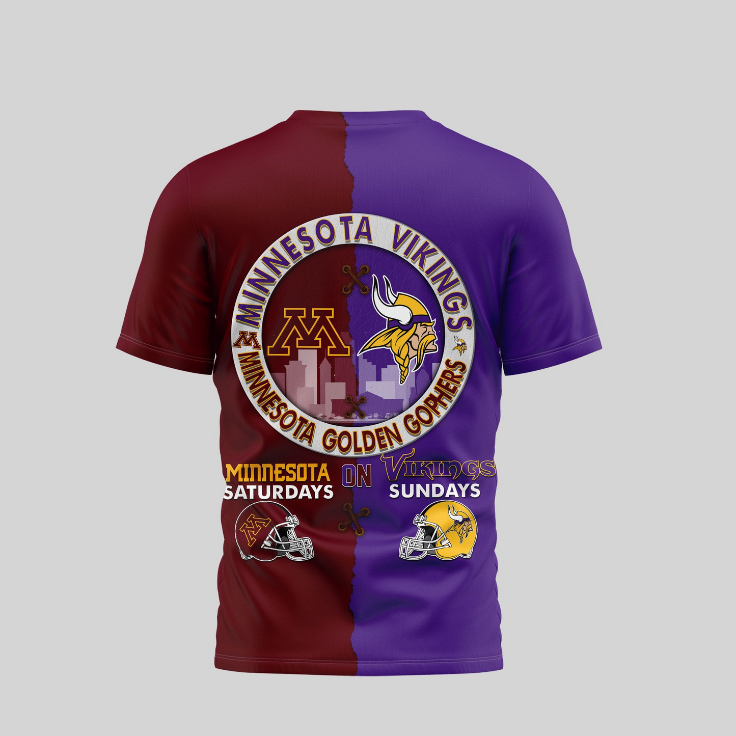 MV Premium NFL x NCAA 3D T-shirt DDT NTL