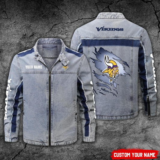 MV Premium Street Scar Denim Jacket DDT CTND