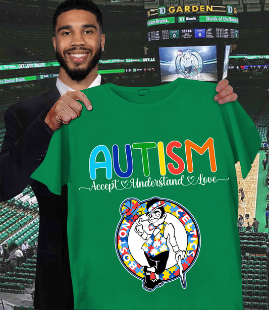 NBA Boston Celtics Support Autism Shirt
