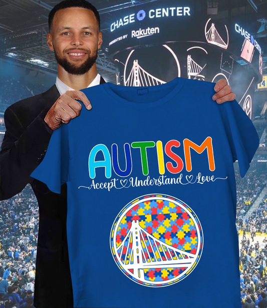 NBA Golden State Warriors Support Autism Shirt